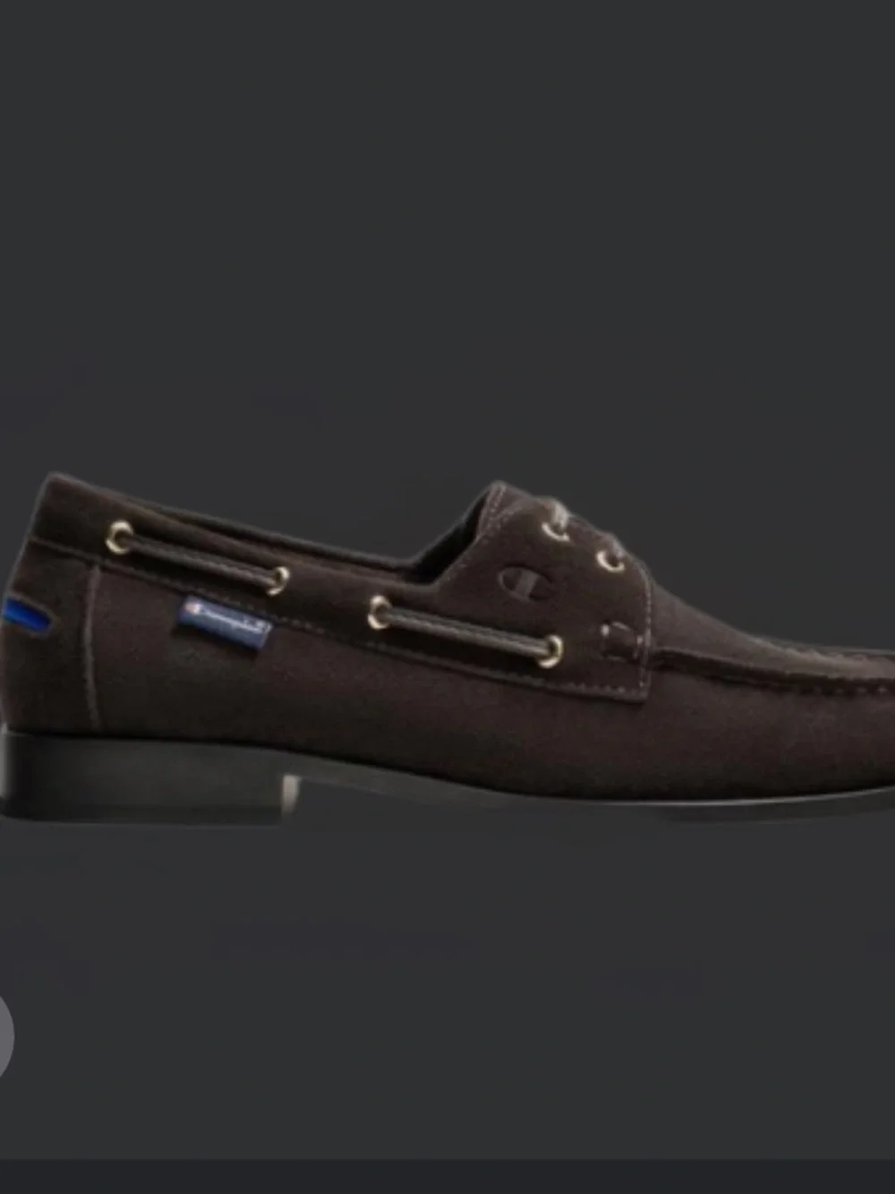 Zara Dark Brown Suede Men's Boat Shoes